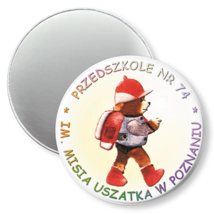 przypinka magnes Przedszkole nr 74