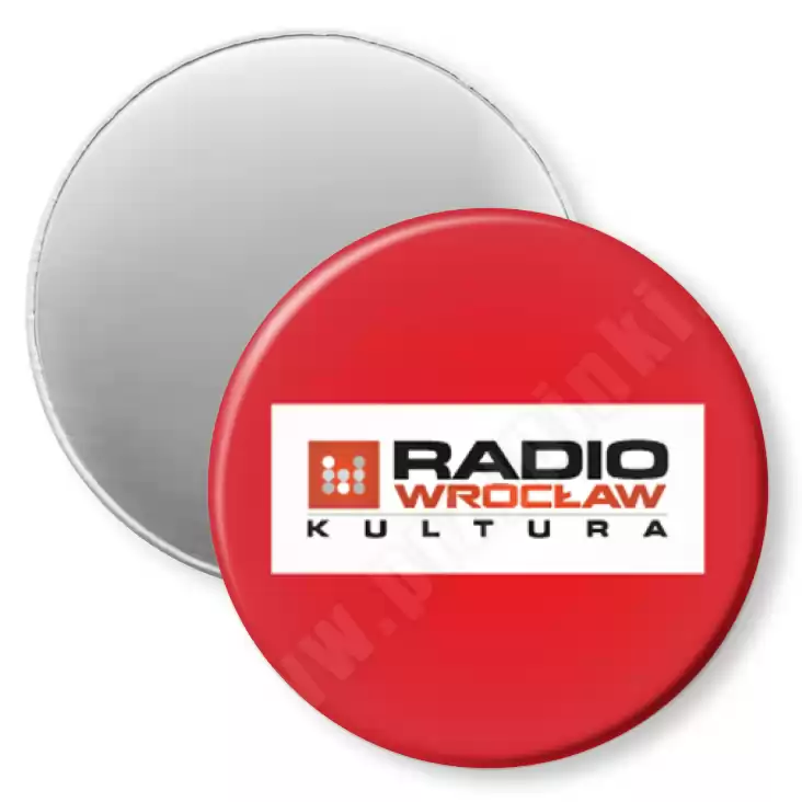 przypinka magnes Radio Wrocław Kultura