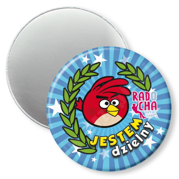 przypinka magnes Radocha - jestem dzielny