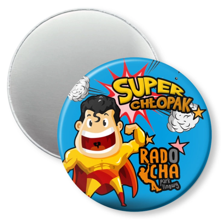 przypinka magnes Radocha - Super Chłopak