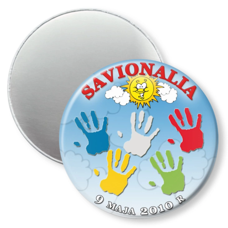 przypinka magnes Savionalia 2010