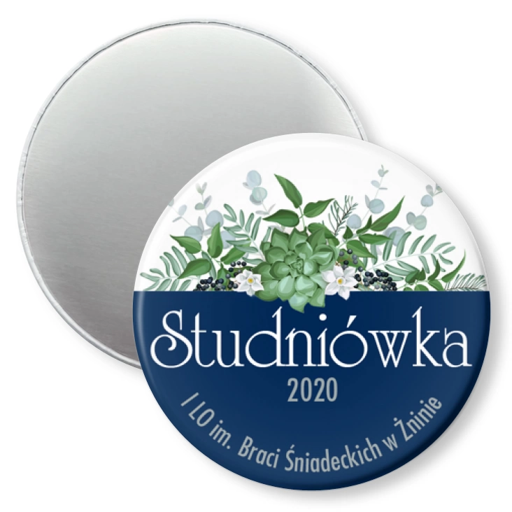 przypinka magnes Studniówka 2020