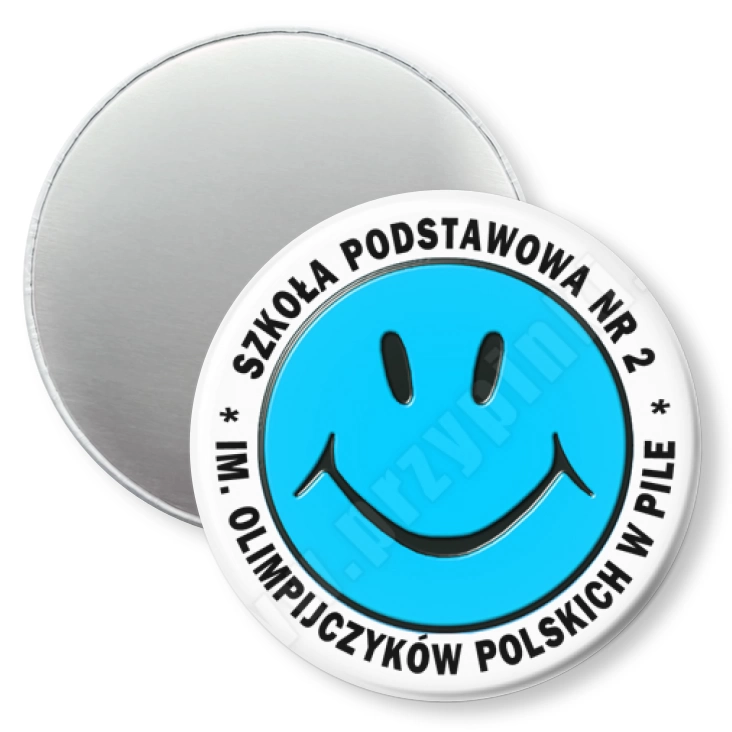 przypinka magnes Szkoła Podstawowa nr 2 w Pile
