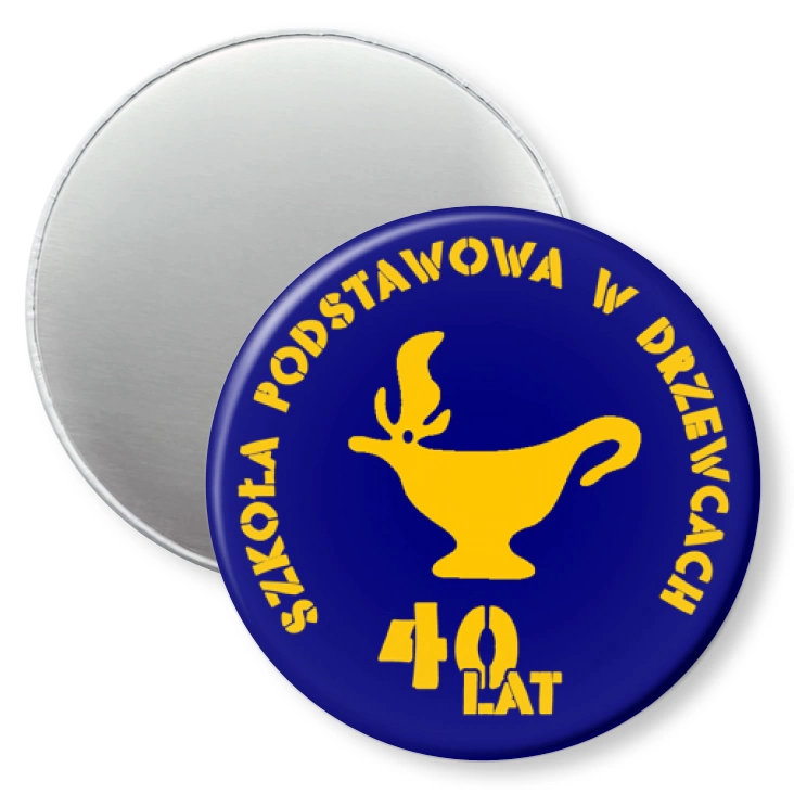 przypinka magnes Szkoła Podstawowa w Drzewcach