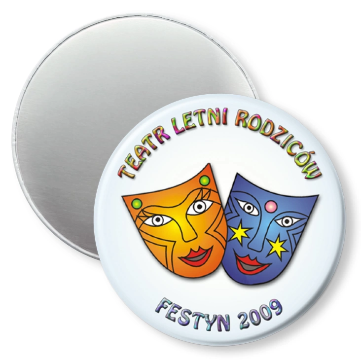 przypinka magnes Teatr Letni Rodziców