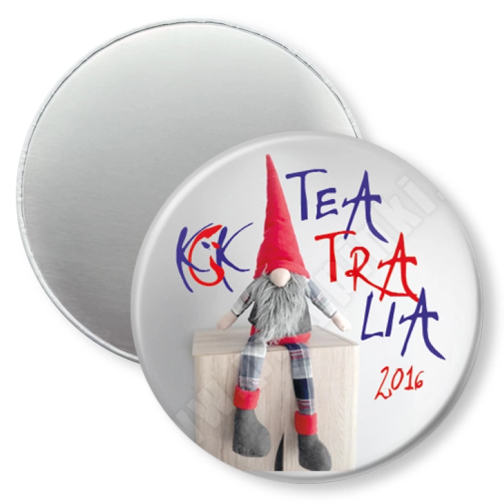 przypinka magnes Teatralia 2016