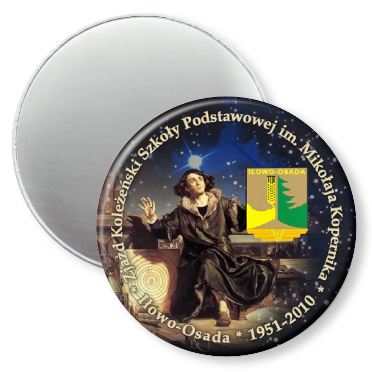 przypinka magnes Zjazd Koleżeński SP Iłowo-Osada 2010