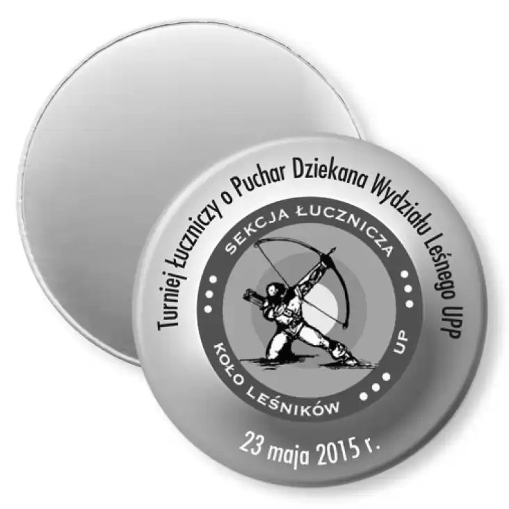 przypinka magnes Turniej Łuczniczy 2015