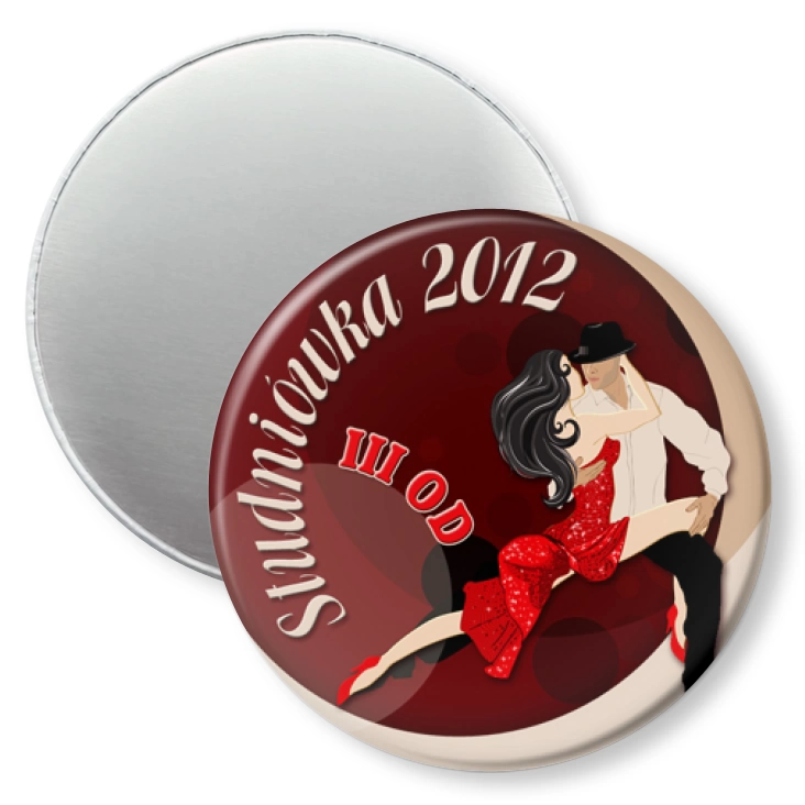 przypinka magnes Studniówka - III OD
