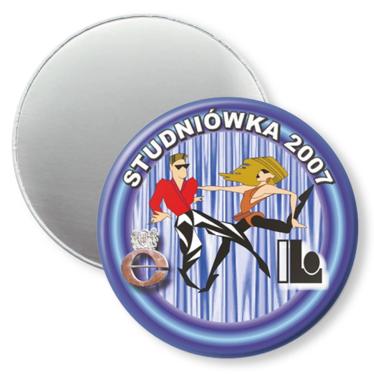 przypinka magnes Studniówka 2007