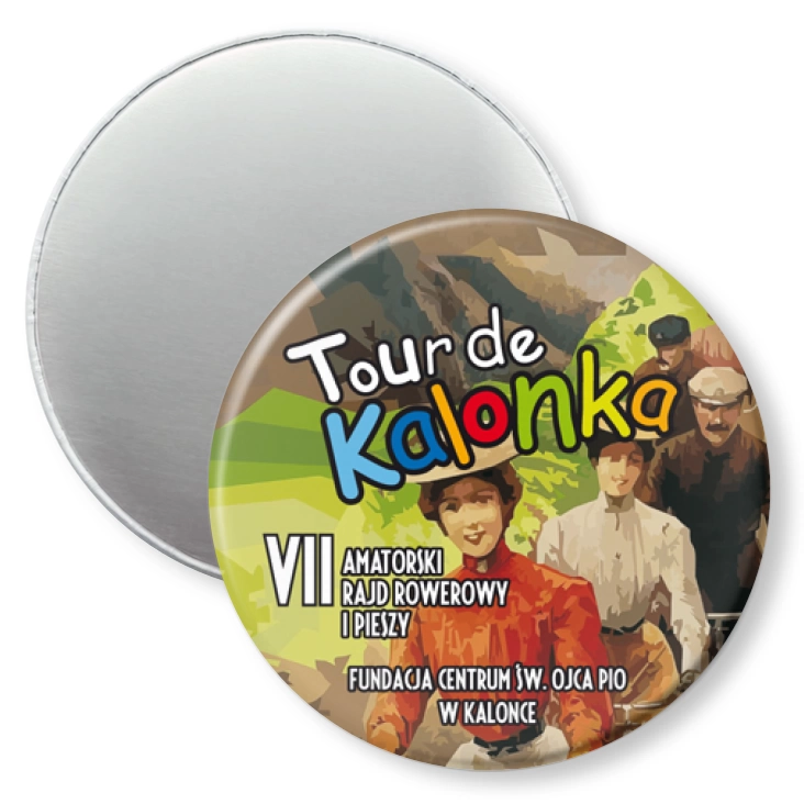 przypinka magnes Tour de Kalonka