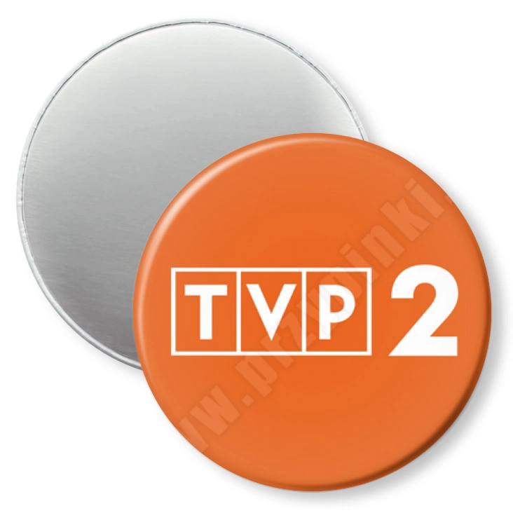 przypinka magnes TVP 2