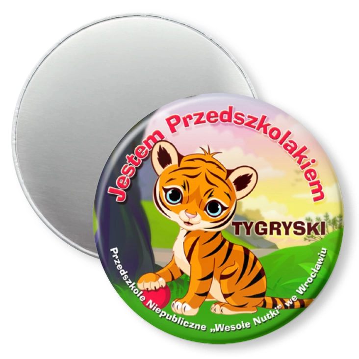 przypinka magnes Wesołe Nutki