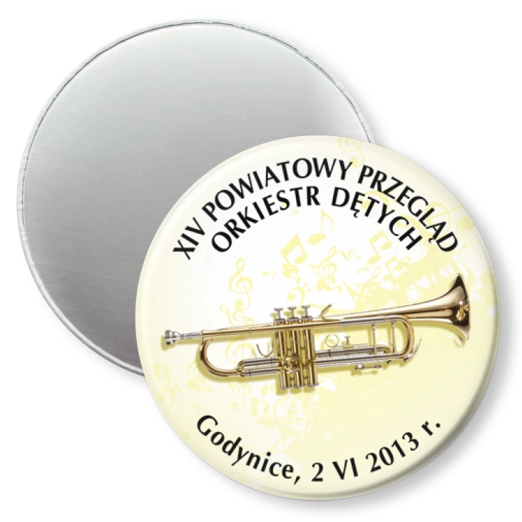 przypinka magnes XIV Powiatowy Przegląd Orkiestr Dętych
