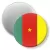 Przypinka magnes Flaga Kamerun
