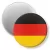 Przypinka magnes Flaga Niemcy