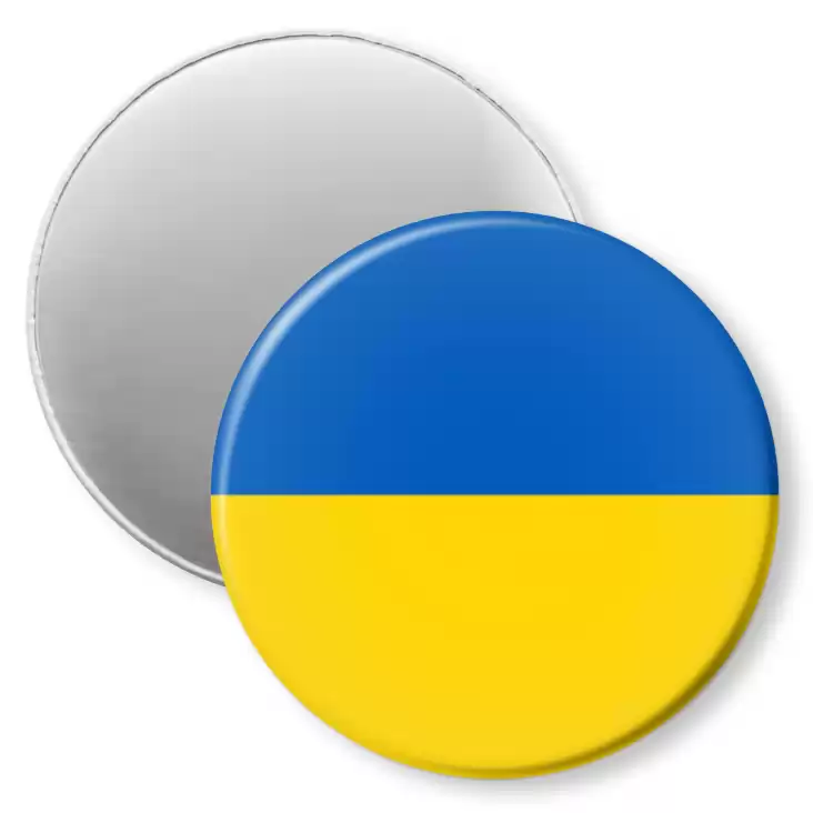 przypinka magnes Flaga Ukraina