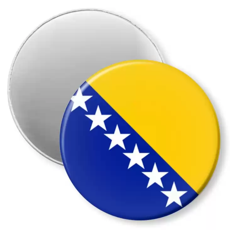 przypinka magnes Flaga Bośnia i Hercegowina