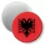 Przypinka magnes Flaga Albania