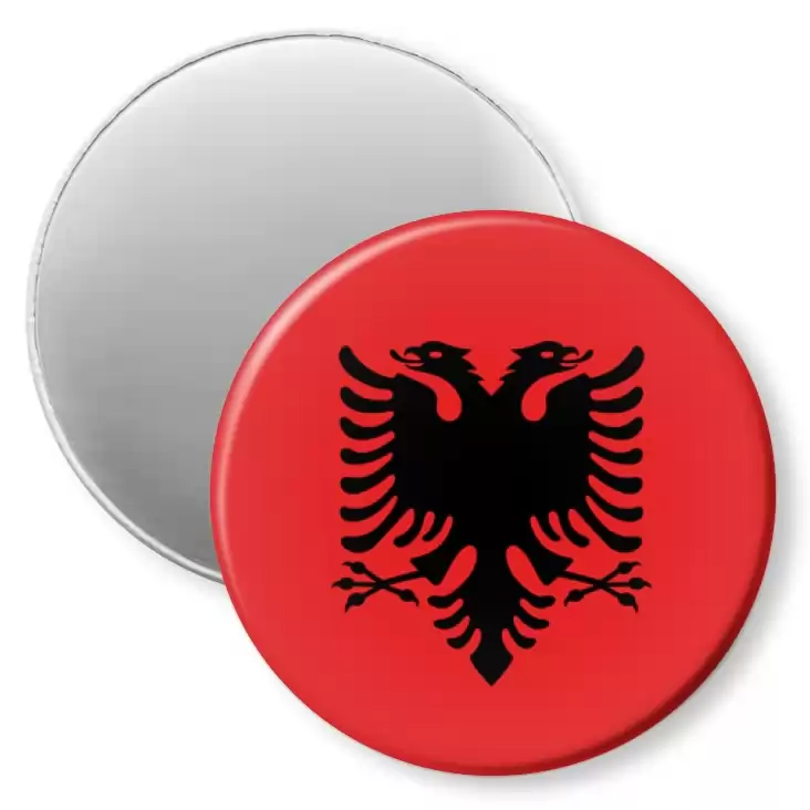 przypinka magnes Flaga Albania