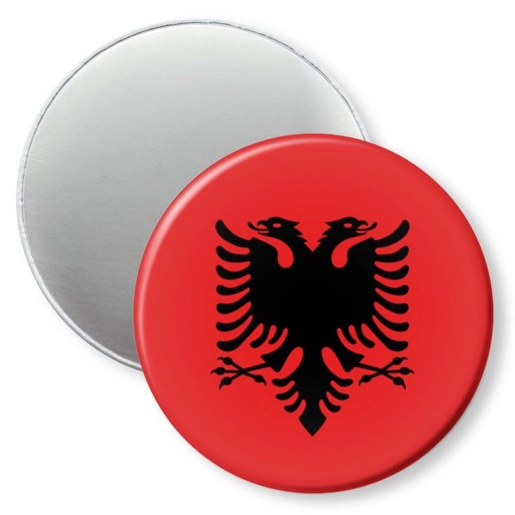 przypinka magnes Flaga Albania