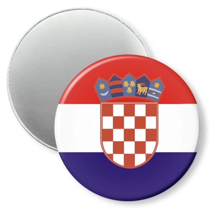 przypinka magnes Flaga Chrowacja