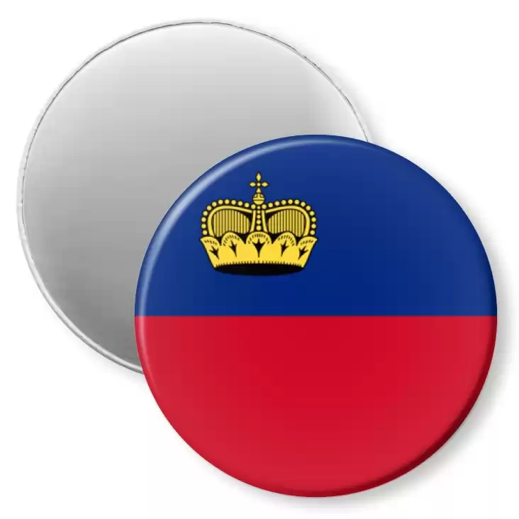 przypinka magnes Flaga Liechtenstein