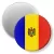 Przypinka magnes Flaga Mołdawia