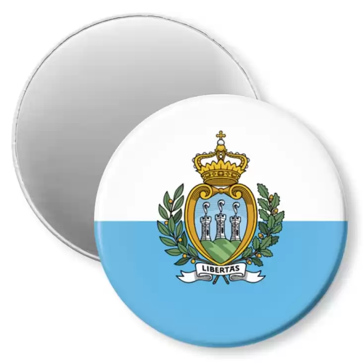 przypinka magnes Flaga San Marino
