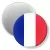 Przypinka magnes Flaga Francja