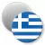 Przypinka magnes Flaga Grecja