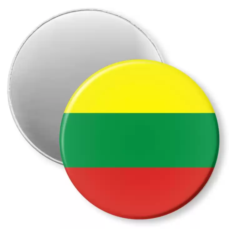 przypinka magnes Flaga Litwa
