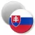 Przypinka magnes Flaga Słowacja