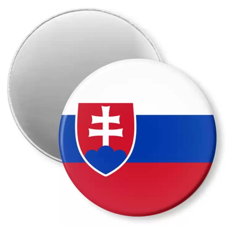 przypinka magnes Flaga Słowacja