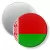 Przypinka magnes Flaga Białoruś