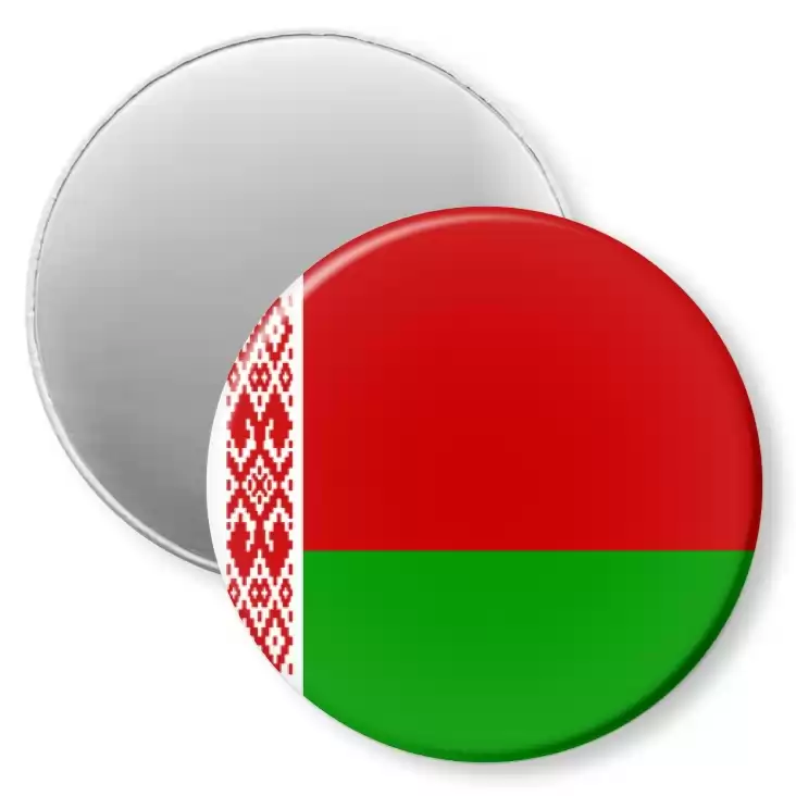 przypinka magnes Flaga Białoruś