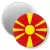 Przypinka magnes Flaga Macedonia