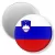 Przypinka magnes Flaga Słowenia