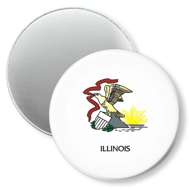 przypinka magnes illinois