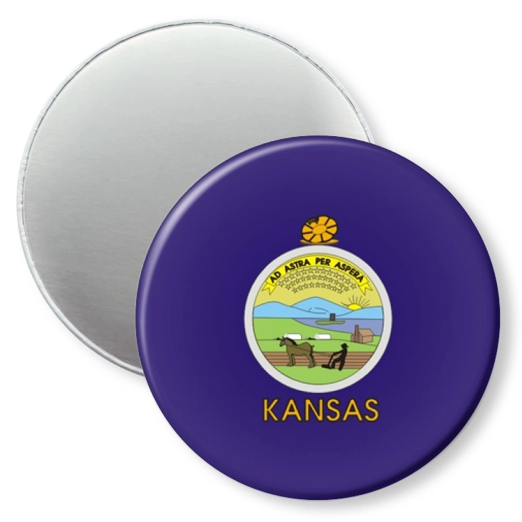 przypinka magnes kansas