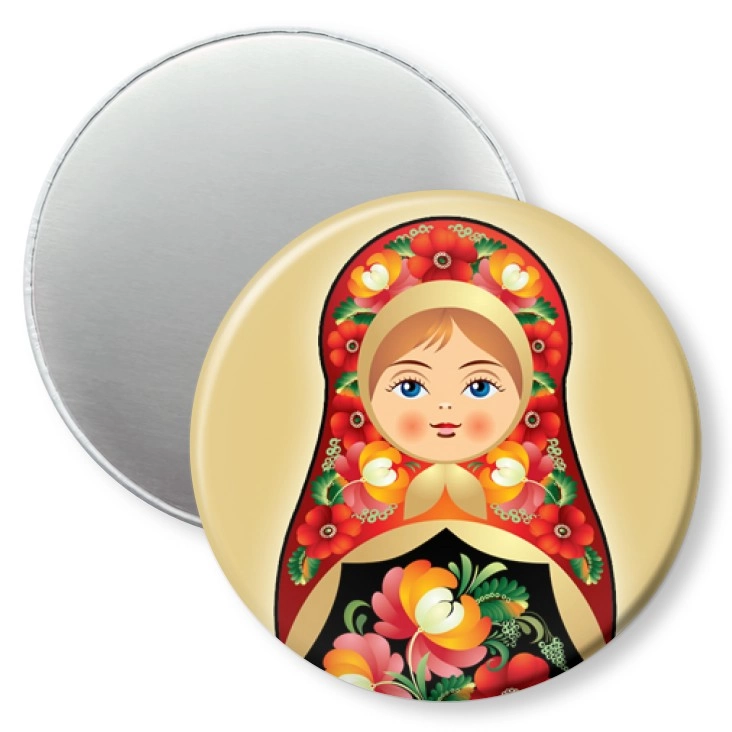 przypinka magnes Matryoshka