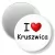 Przypinka magnes I love Kruszwica