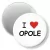 Przypinka magnes I love Opole