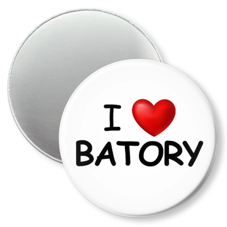 przypinka magnes I love Batory