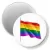 Przypinka magnes LGBT flaga tęczowa