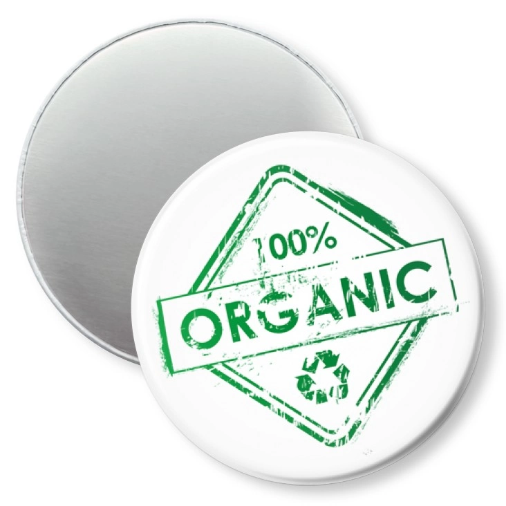 przypinka magnes 100% organic