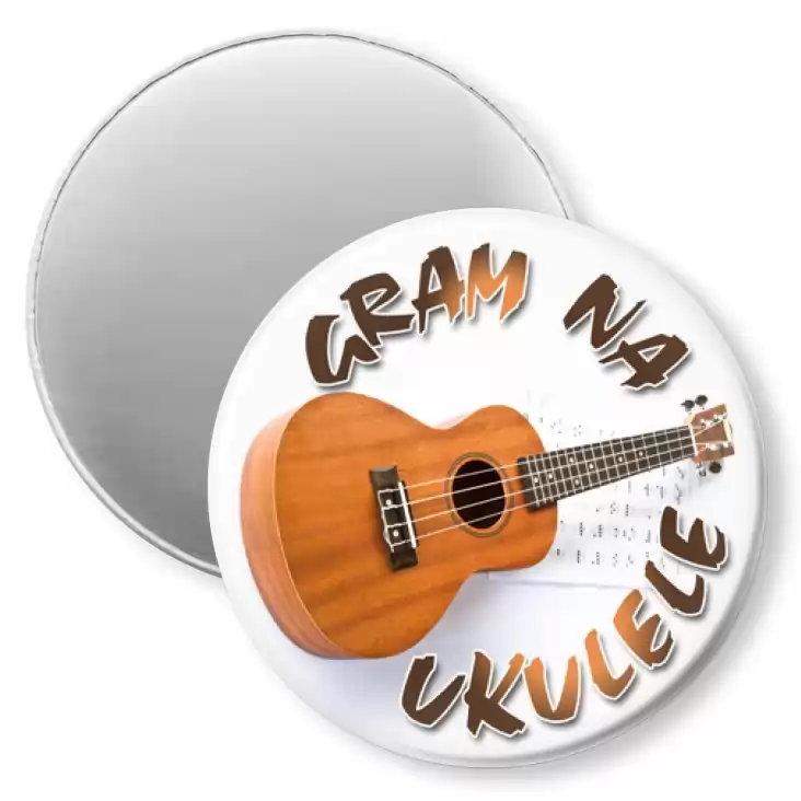 przypinka magnes Gram na ukulele
