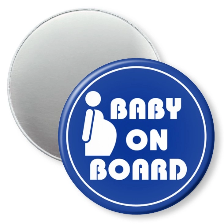 przypinka magnes Baby on board