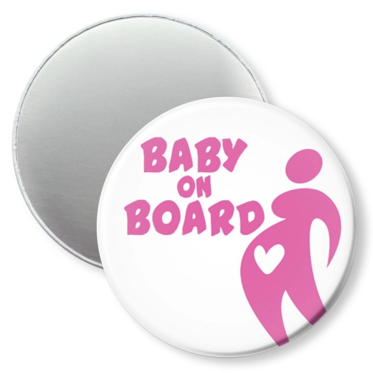 przypinka magnes Baby on board