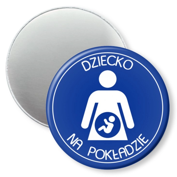 przypinka magnes Dziecko na pokładzie